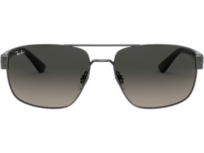 Ray-Ban RB3663 Glänzend Gunmetall / Verlauf Grau 004/71 60 - Ansicht 2