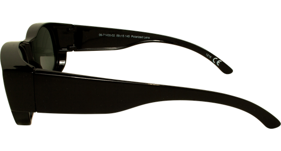 SunRay 06-71400-02 Überbrille, Schwarz glänzend - AUSVERKAUFT  - Ansicht 4