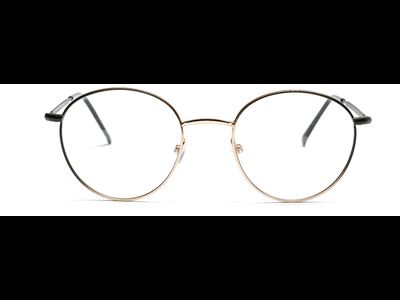 FRAIMS Brille Unisex FRAIMS 03-97180-02 Joy, Schwarz Matt/Gold Ansicht 2