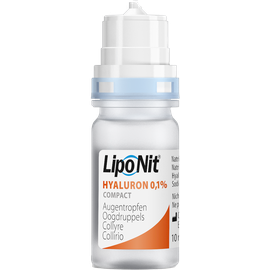Augentropfen Lipo Nit Augentropfen 0,1% Hyaluron Einzelflasche