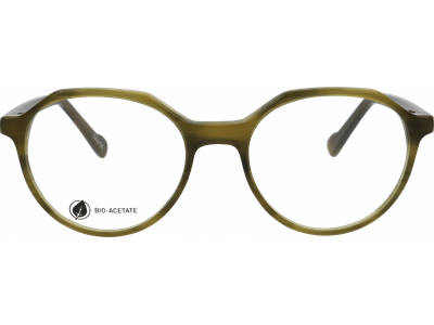 FRAIMS Brille Unisex FRAIMS NATURE 03-31080-02 Naoki, Oliv meliert glänzend Ansicht 2