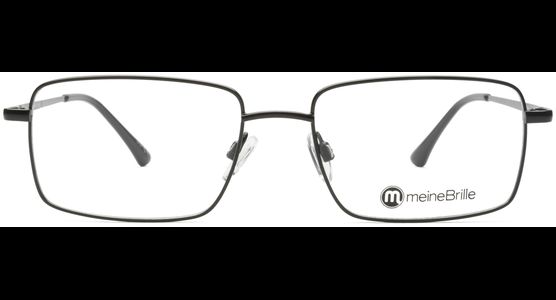 meineBrille 04-12030-02, Schwarz Front - Ansicht 3