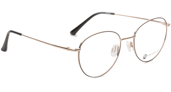 meineBrille 04-96090-02, Braun Matt/Gold Glänzend rechts - Ansicht 6