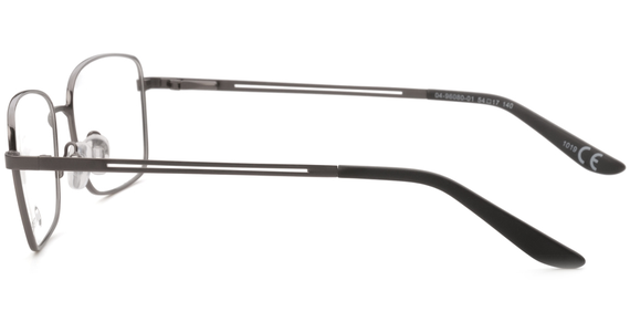 meineBrille 04-96080-01, Dunkel Gun Matt seite - Ansicht 5