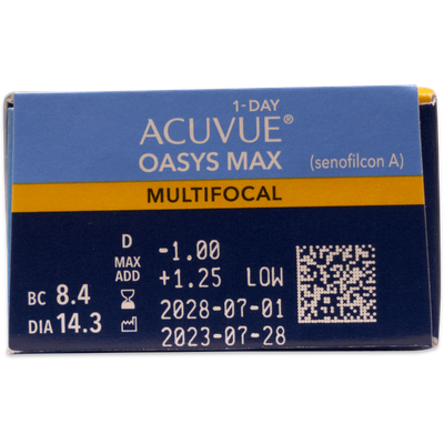  Acuvue Oasys Max 1-Day Multifocal 30er Ansicht 3