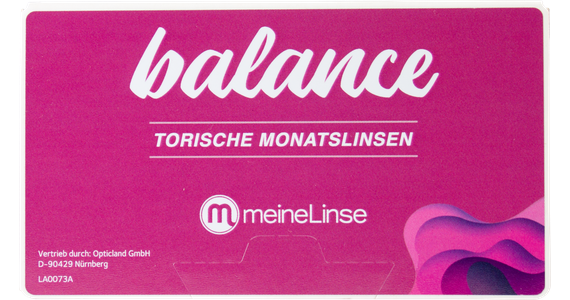 meineLinse balance torische Monatslinsen 6er - Ansicht 2