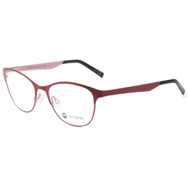 meineBrille 04-87010-02, Rot/Rosa Matt links