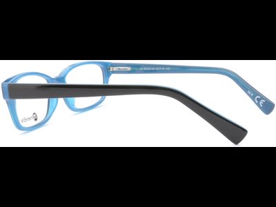 meineBrille 04-69170-02, Schwarz/Blau seite
