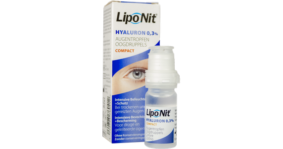LipoNit Compact Augentropfen 0,3% Hyaluron Einzelflasche - Ansicht 2
