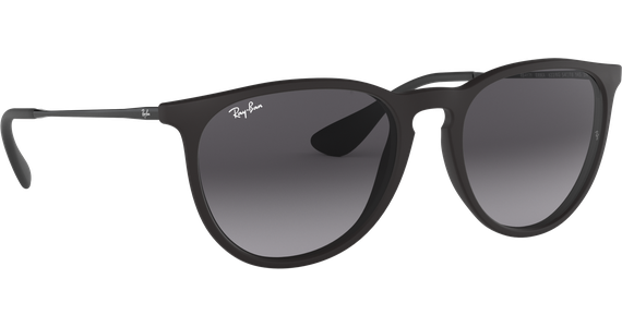 Ray-Ban RB4171 Erika Classic Matt Schwarz / Verlauf Grau 622/8G 54 - Ansicht 5