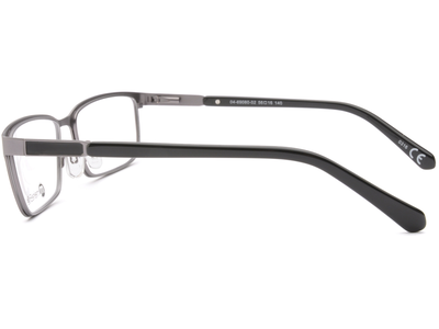 meineBrille 04-69080-02, Dunkel Gun/Schwarz seite - Ansicht 4