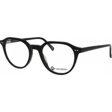 meineBrille Brille Unisex meineBrille 04-30030-01, Schwarz glänzend