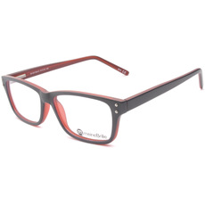 meineBrille 04-69130-01, Marine Blau/Rot Matt links