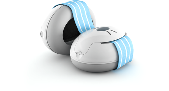 Alpine Muffy Kapselgehörschutz für Babys (blau) - Ansicht 2