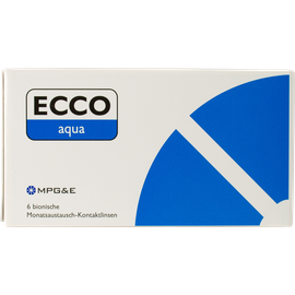 Monatslinsen Sphärisch Ecco Aqua 6er