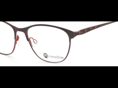 meineBrille 04-96020-01, Brombeere/Orange Matt nah