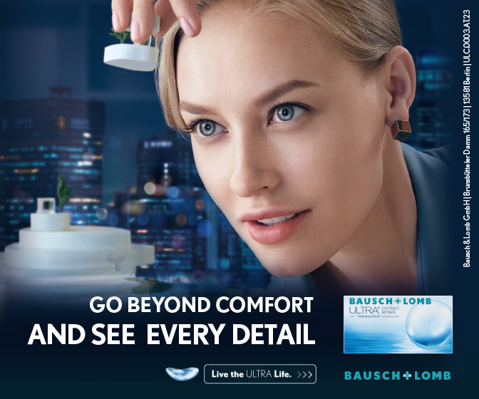 Bausch+Lomb ULTRA - Go Beyond comfort and see every detail