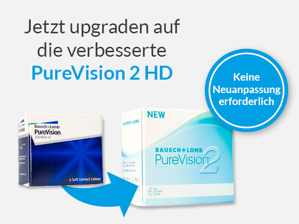 Jetzt Upgraden auf die PureVision 2 HD bei meineLinse