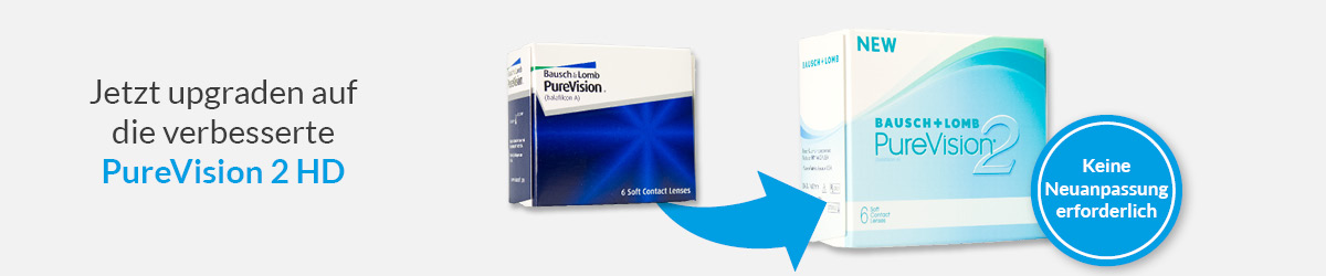 Jetzt Upgraden auf die PureVision 2 HD bei meineLinse