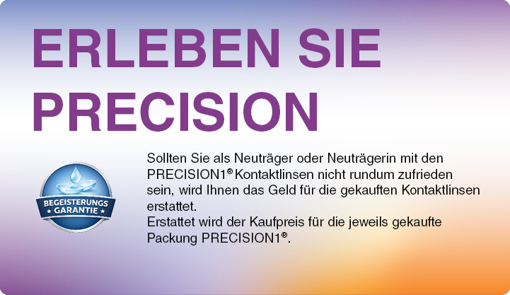 Erleben Sie Precision1