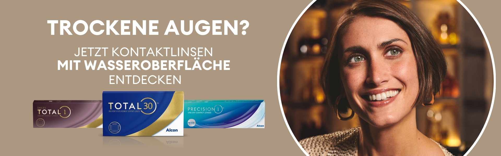 Trockene Augen? Jetzt Kontaktlinsen mit Wasseroberfläche entdecken