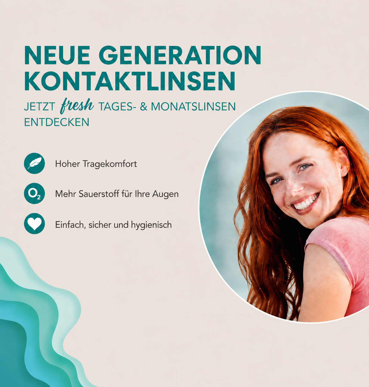 Trockene Augen? Jetzt Kontaktlinsen mit Wasseroberfl&auml;che entdecken