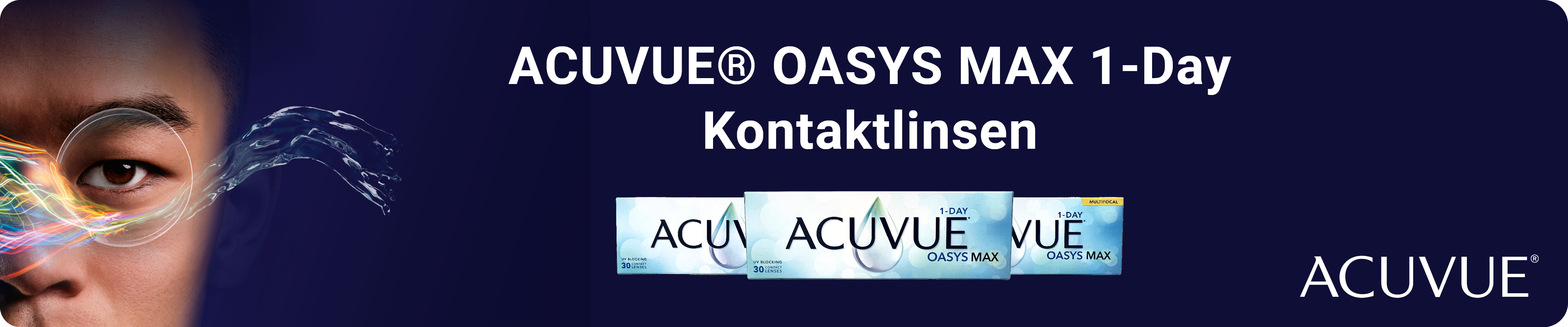 Acuvue oasys Max 1-Day Kontaktlinsen