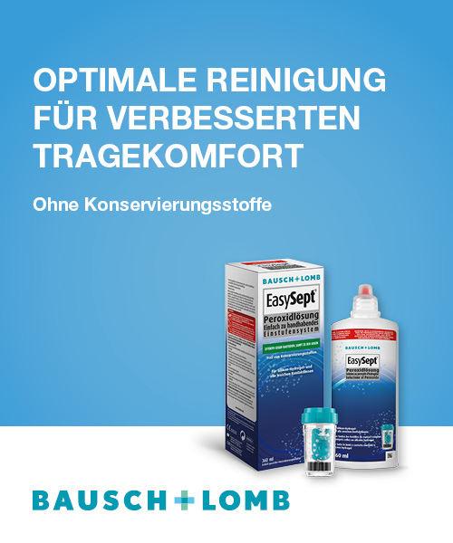 Optikmale Reinigung für verbesserten Tragekomfort - EasySept Peroxidlösung