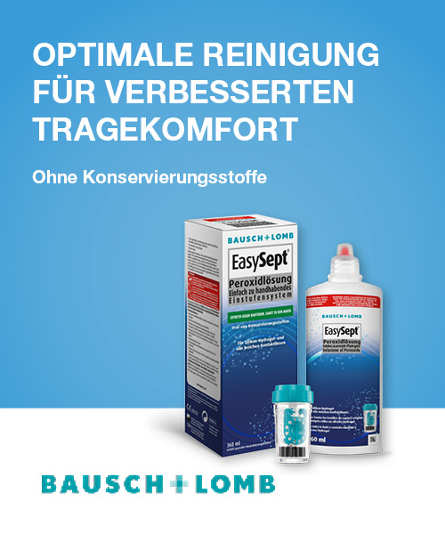 Optikmale Reinigung für verbesserten Tragekomfort - EasySept Peroxidlösung