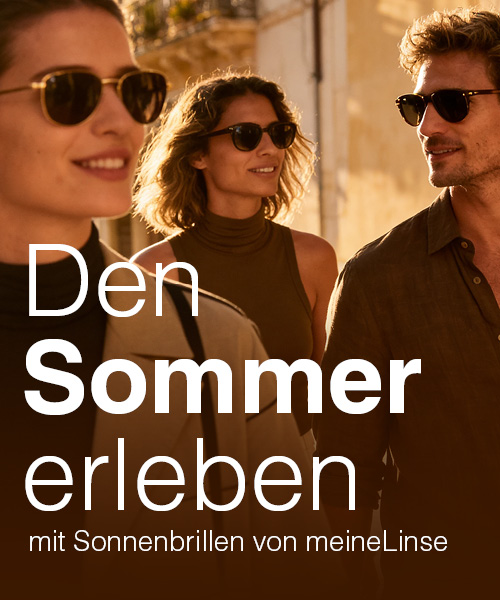 Den  Sommer erleben mit Sonnenbrillen von meineLinse