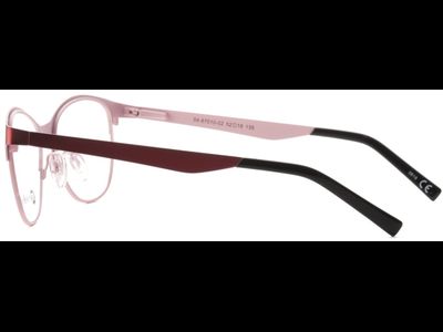 meineBrille 04-87010-02, Rot/Rosa Matt seite