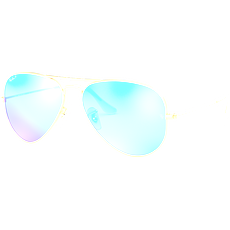 Ray-Ban Sonnenbrille Unisex Ray-Ban Aviator Flash Lenses RB3025 112/4L 58