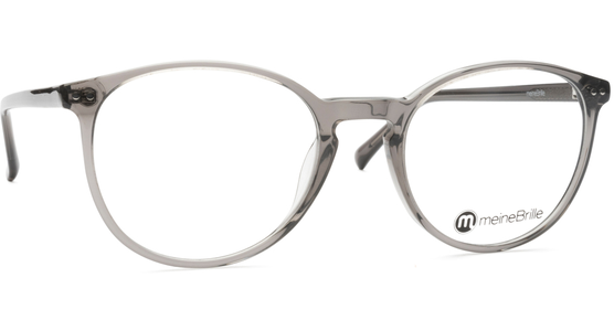 meineBrille 04-12020-02, Hellgrau Schräg rechts - Ansicht 5