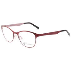 meineBrille 04-87010-02, Rot/Rosa Matt links
