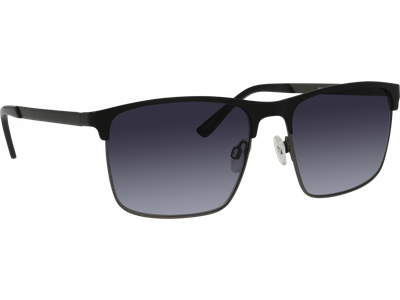 SunRay Sonnenbrille Herren SunRay 06-37040-01 5717, Schwarz matt/ dunkelgrau Ansicht 4