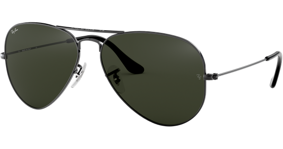 Ray-Ban Aviator Classic RB3025 W0879 Grau/Grau 58 - MEDIUM - Ansicht 2