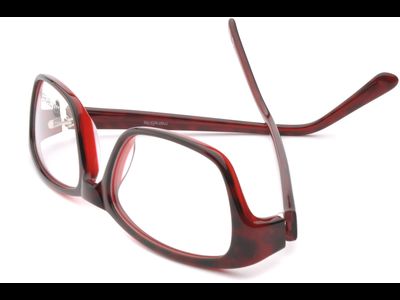 meineBrille Brille Damen meineBrille 04-69050-02, Dunkelrot Ansicht 5