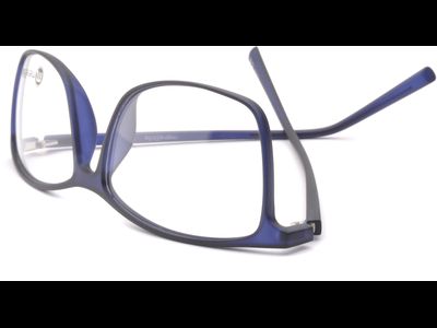 meineBrille 04-69020-01, Blau Matt umgedreht
