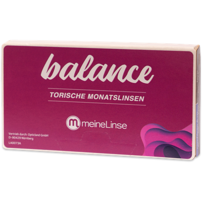 meineLinse balance torische Monatslinsen 3er - Ansicht 2