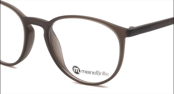 meineBrille 04-79010-02, Erdbraun Matt nah - Ansicht 7