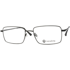 meineBrille 04-12030-02, Schwarz Front