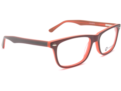 meineBrille 04-69000-01, Braun/Rot Matt rechts - Ansicht 4