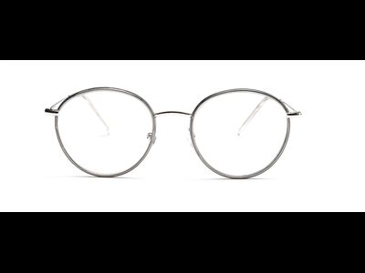 FRAIMS Brille Herren FRAIMS 03-97210-02 Charlie, Granitgrau marmoriert/Silber Ansicht 2