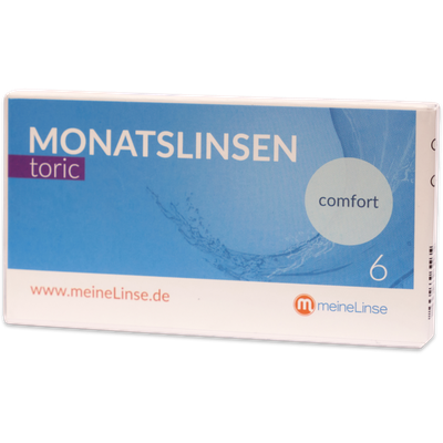  meineLinse Monatslinsen comfort toric Ansicht 2
