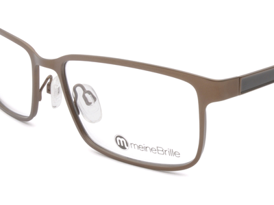 meineBrille 04-69080-01, Bronce/Braun nah - Ansicht 3