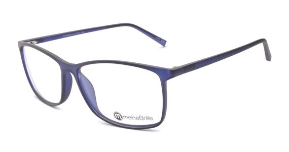 meineBrille 04-69020-01, Blau Matt links - Ansicht 4