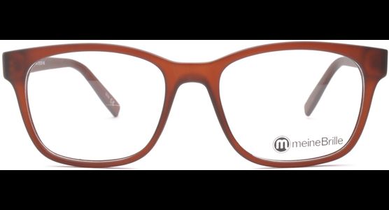 meineBrille 04-69160-01, Fuchsrot Matt front - Ansicht 3