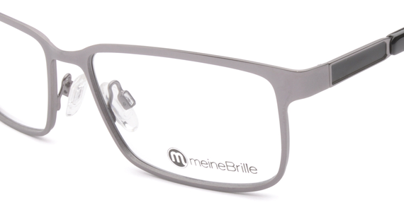 meineBrille 04-69080-02, Dunkel Gun/Schwarz nah - Ansicht 3