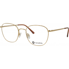 meineBrille 04-20180-02 Gold matt Schrägansicht links