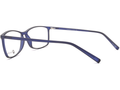 meineBrille 04-69020-01, Blau Matt seite - Ansicht 3